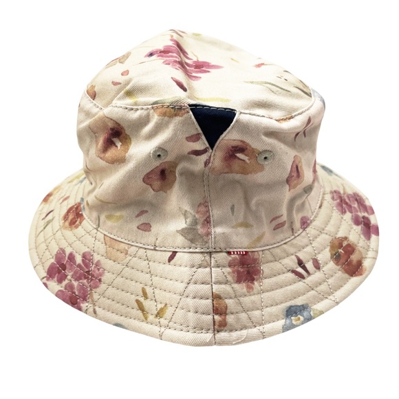 NWOT Herschel Watercolor Floral Print Bucket Hat S/M - Picture 3 of 10